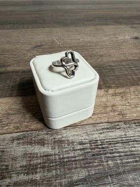 James Avery Double Heart Ring Size 8